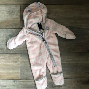 The North Face baby snowsuit